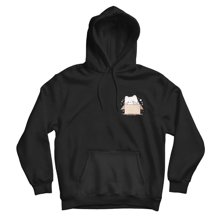 Cat Box Pocket Hoodie