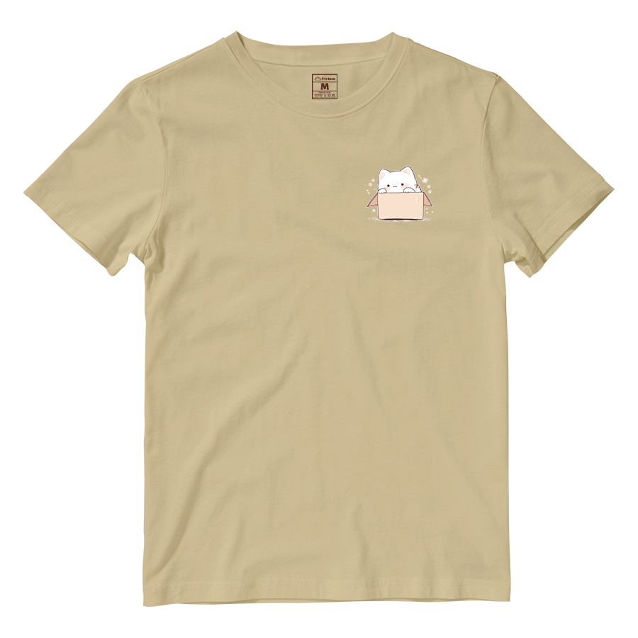 Cotton Shirt: Cat Box Pocket