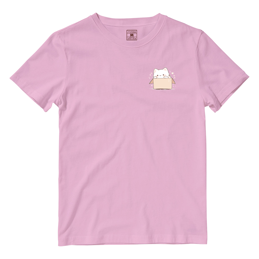 Cotton Shirt: Cat Box Pocket