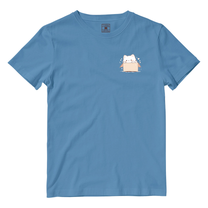 Cotton Shirt: Cat Box Pocket