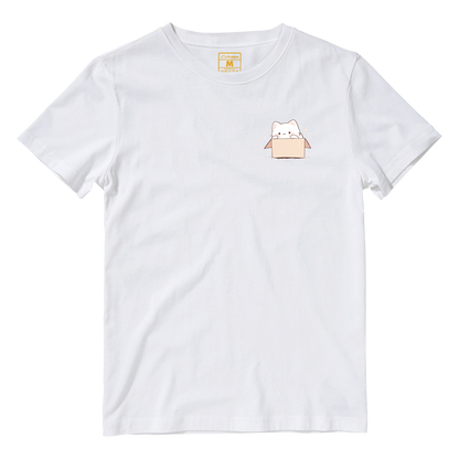 Cotton Shirt: Cat Box Pocket