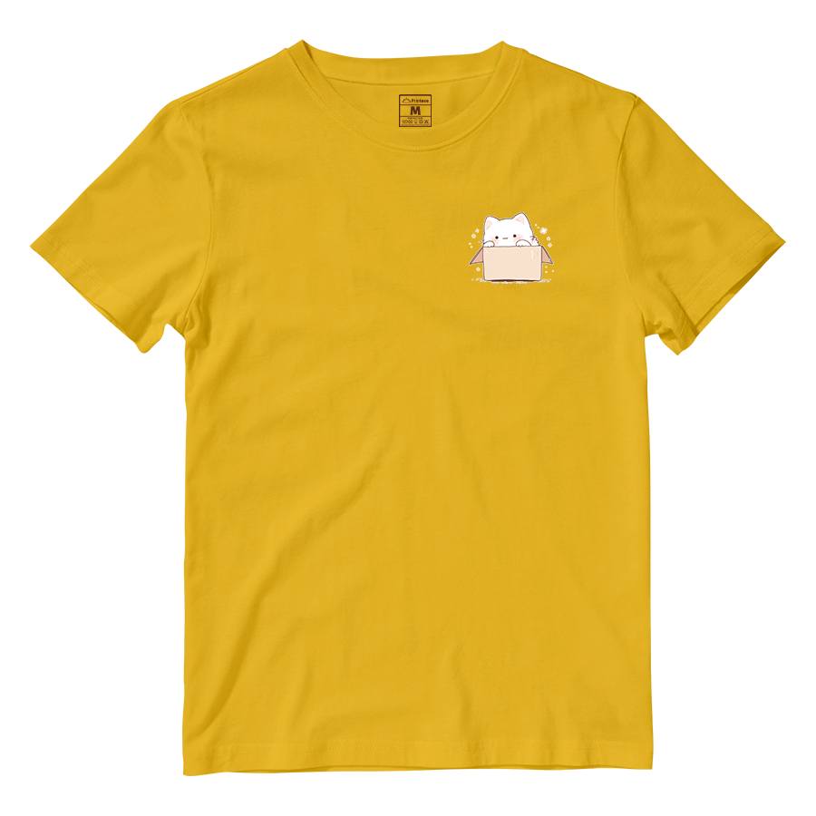 Cotton Shirt: Cat Box Pocket