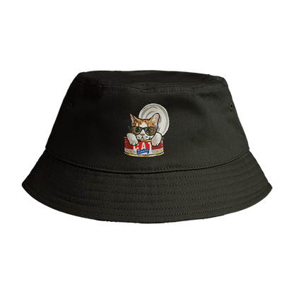 Reversible Bucket Hat: Cat Can