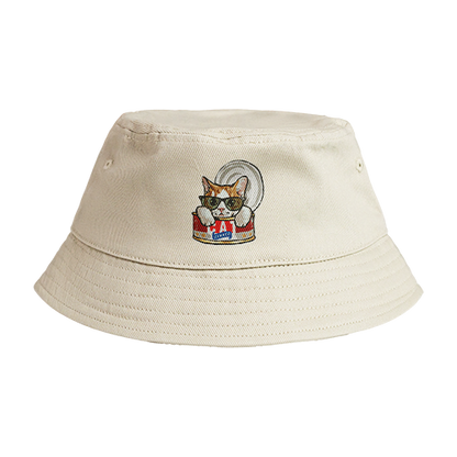 Reversible Bucket Hat: Cat Can