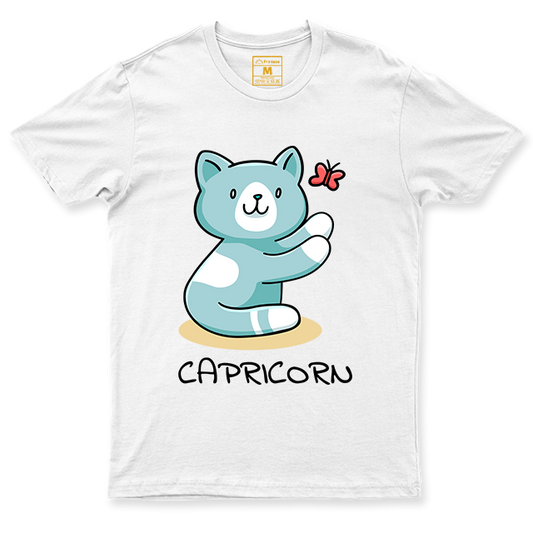 C.Spandex Shirt: Capricorn Cat