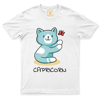 C.Spandex Shirt: Capricorn Cat