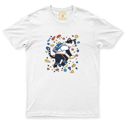 Drifit Shirt: Cat Climbing