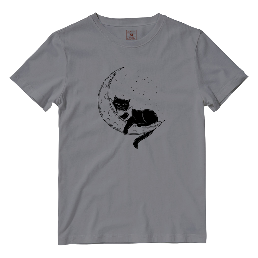 Cotton Shirt: Cat Crescent