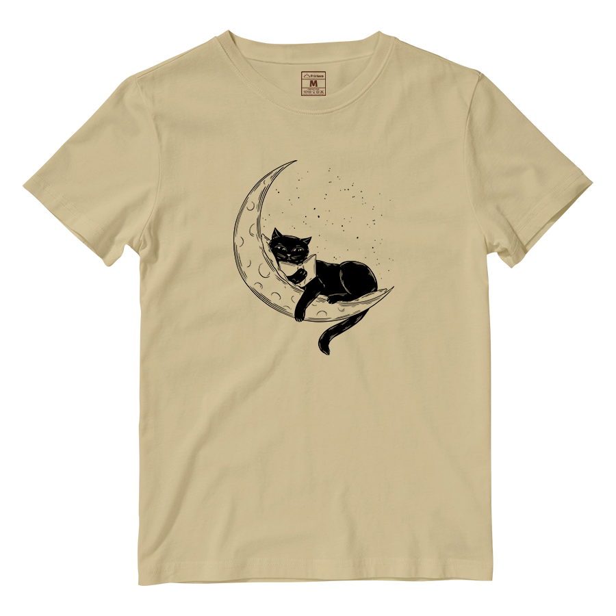 Cotton Shirt: Cat Crescent