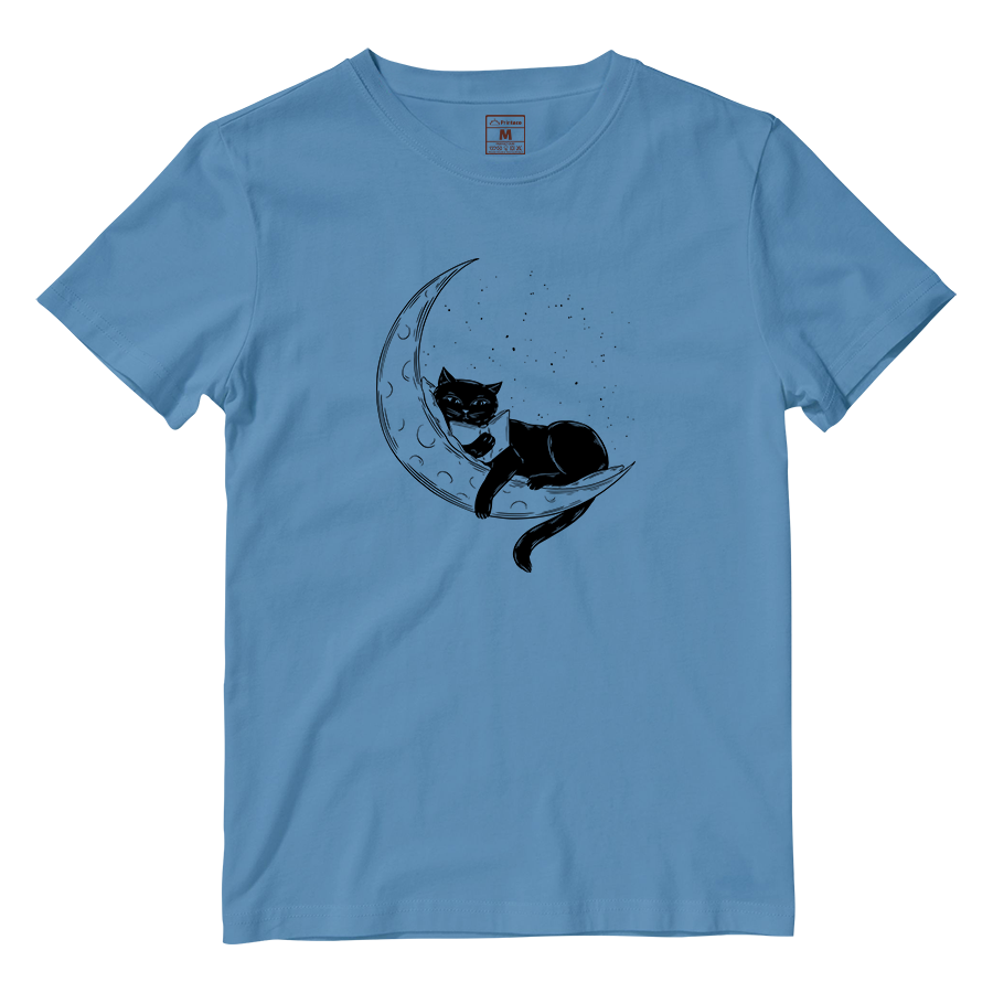 Cotton Shirt: Cat Crescent