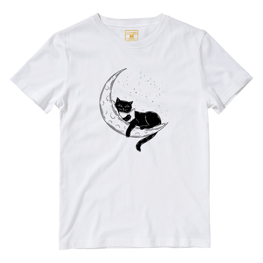 Cotton Shirt: Cat Crescent