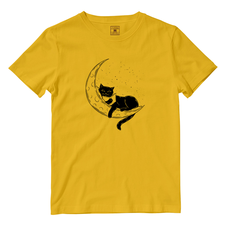 Cotton Shirt: Cat Crescent