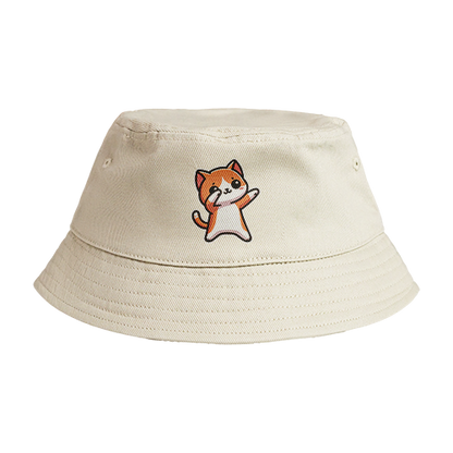 Reversible Bucket Hat: Cat Dab