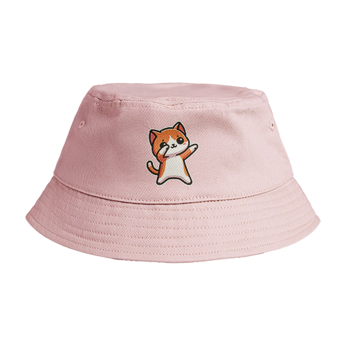 Reversible Bucket Hat: Cat Dab