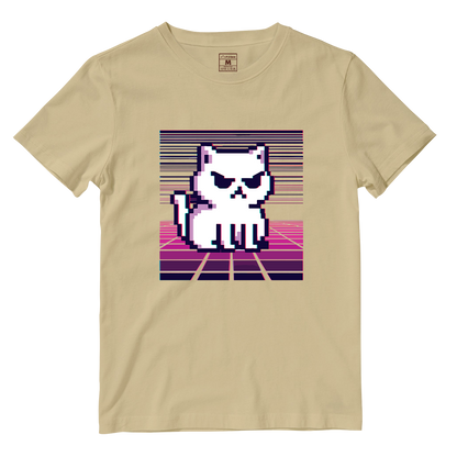 Cotton Shirt: Cat Digital