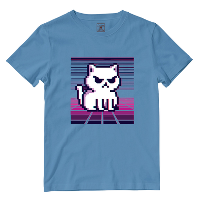 Cotton Shirt: Cat Digital