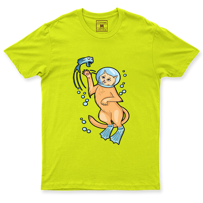 Drifit Shirt: Cat Diver