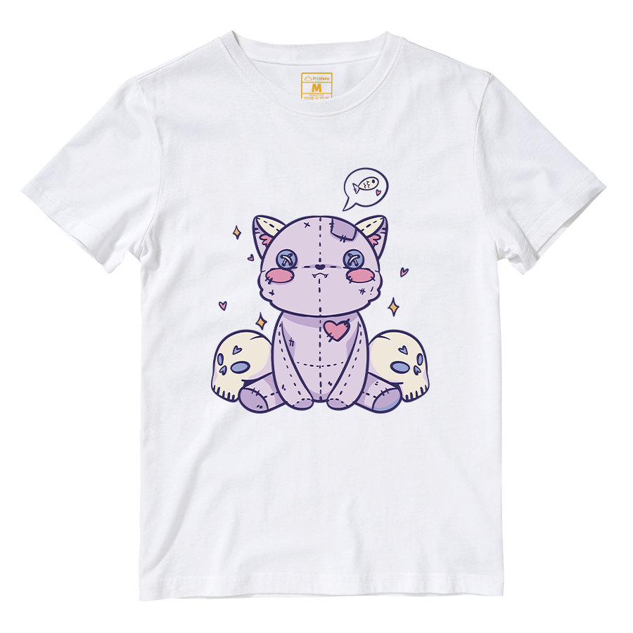 Cotton Shirt: Cat Doll