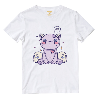 Cotton Shirt: Cat Doll