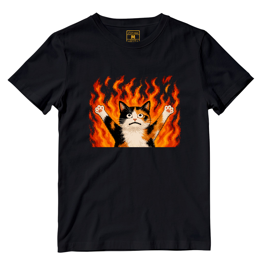 Cotton Shirt: Cat Elmo