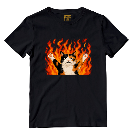 Cotton Shirt: Cat Elmo