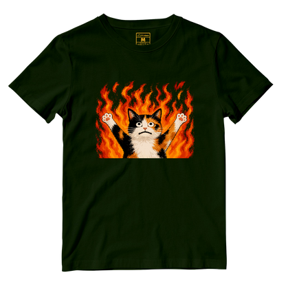 Cotton Shirt: Cat Elmo