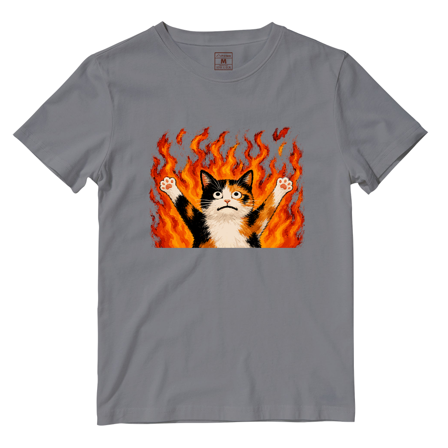 Cotton Shirt: Cat Elmo