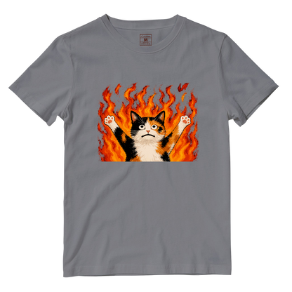 Cotton Shirt: Cat Elmo