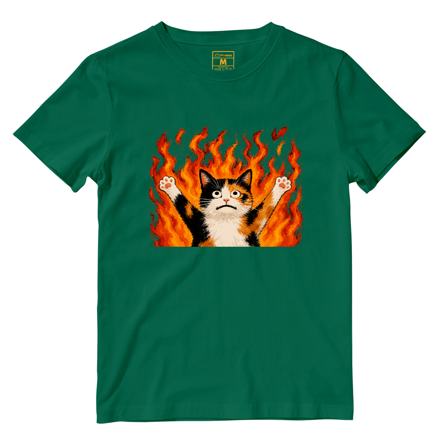 Cotton Shirt: Cat Elmo