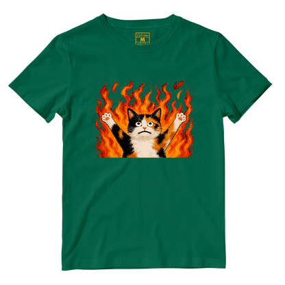 Cotton Shirt: Cat Elmo
