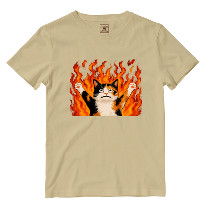Cotton Shirt: Cat Elmo
