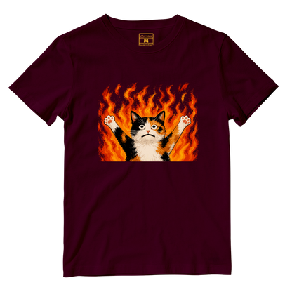 Cotton Shirt: Cat Elmo