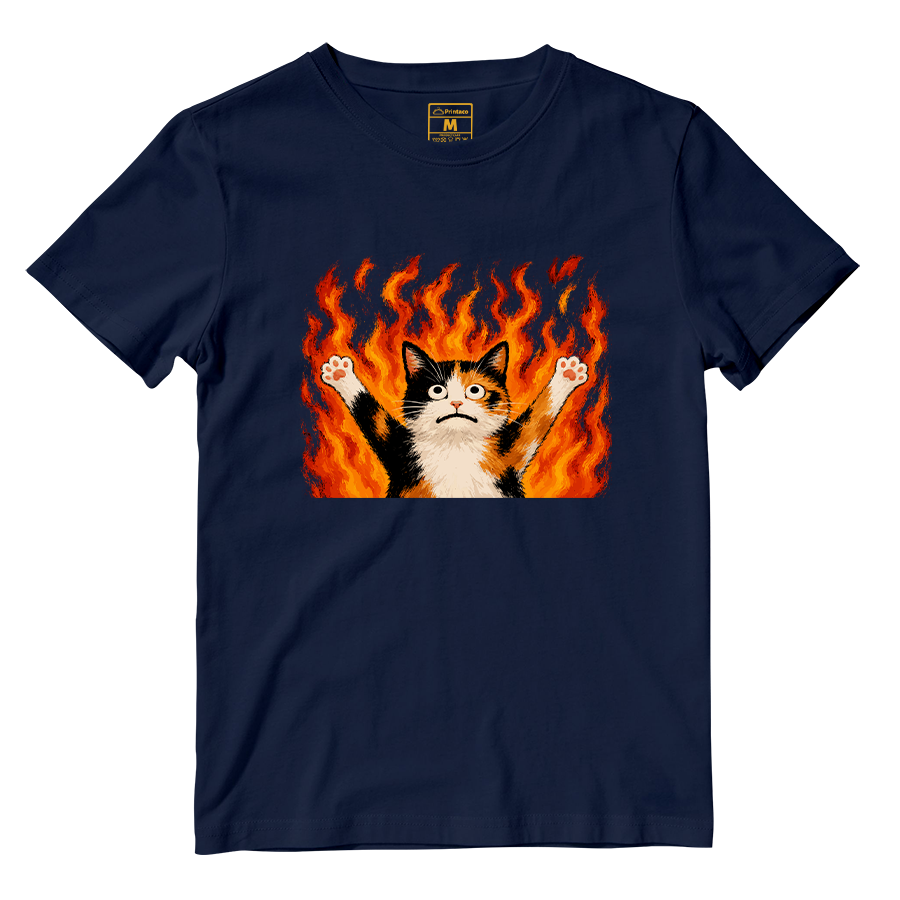 Cotton Shirt: Cat Elmo