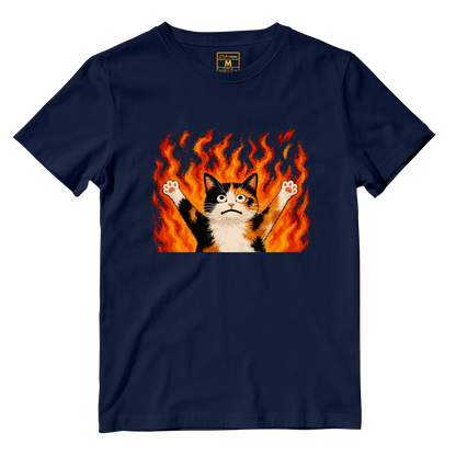Cotton Shirt: Cat Elmo