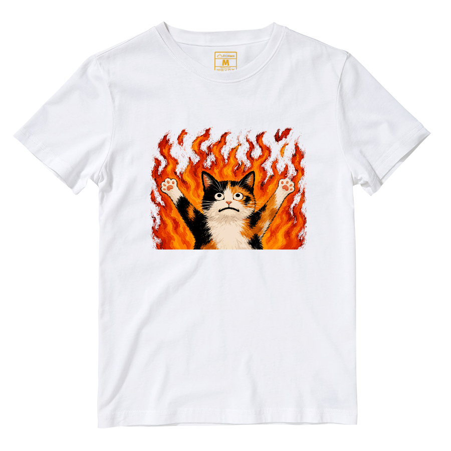 Cotton Shirt: Cat Elmo