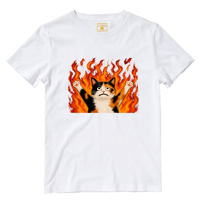 Cotton Shirt: Cat Elmo