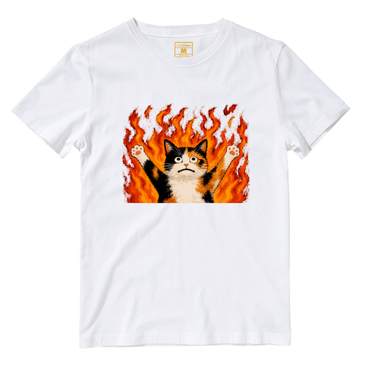 Cotton Shirt: Cat Elmo