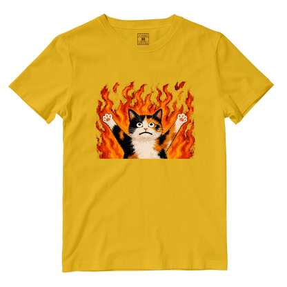 Cotton Shirt: Cat Elmo