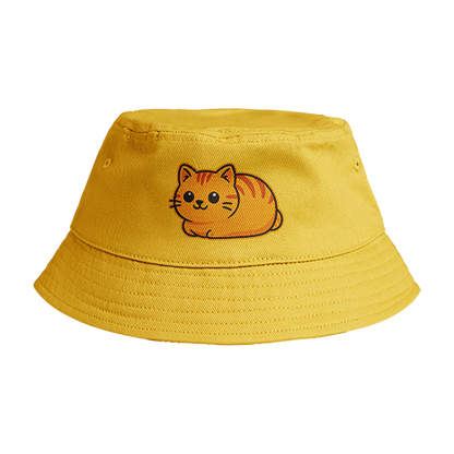 Reversible Bucket Hat: Cat Loaf