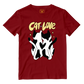 Cotton Shirt: Cat Love