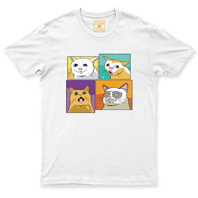 C. Spandex Shirt: Cat Meme