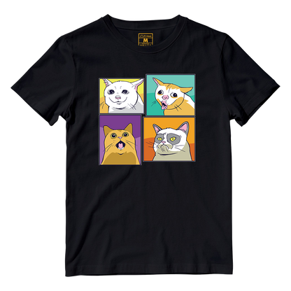 Cotton Shirt: Cat Meme