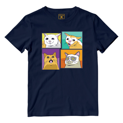 Cotton Shirt: Cat Meme