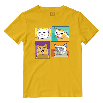 Cotton Shirt: Cat Meme