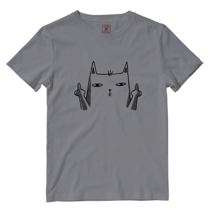 Cotton Shirt: Cat Middle