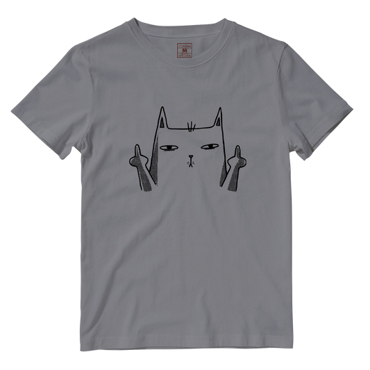 Cotton Shirt: Cat Middle