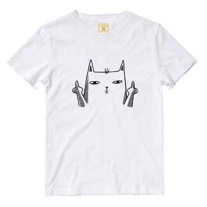 Cotton Shirt: Cat Middle