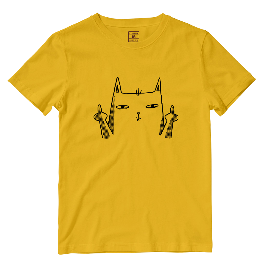 Cotton Shirt: Cat Middle
