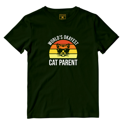 Cotton Shirt: Cat Parent