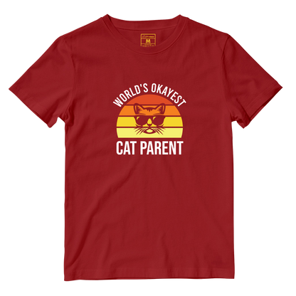 Cotton Shirt: Cat Parent